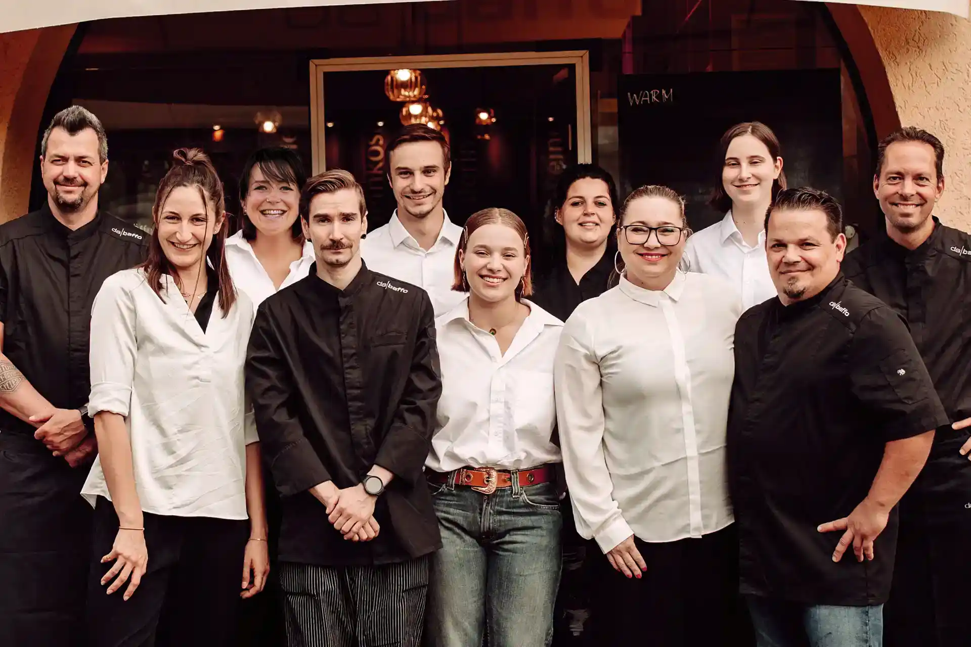 Das Da Baffo Team.