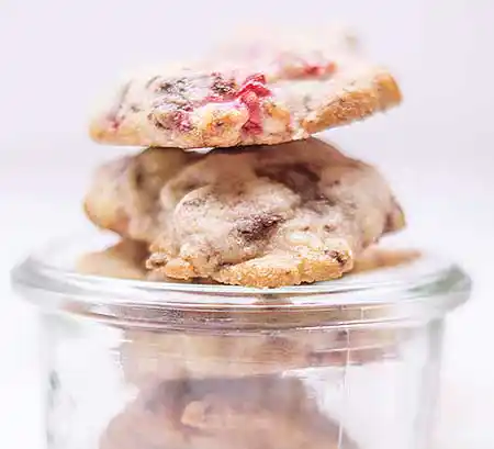 Cookies im Glas.