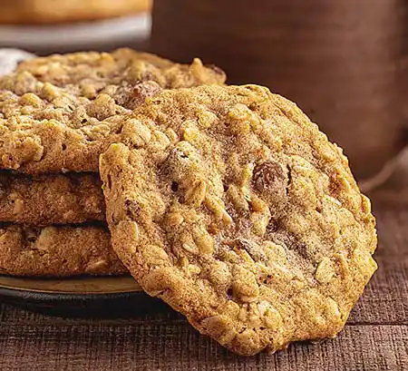 Haferbrei-Cookies.